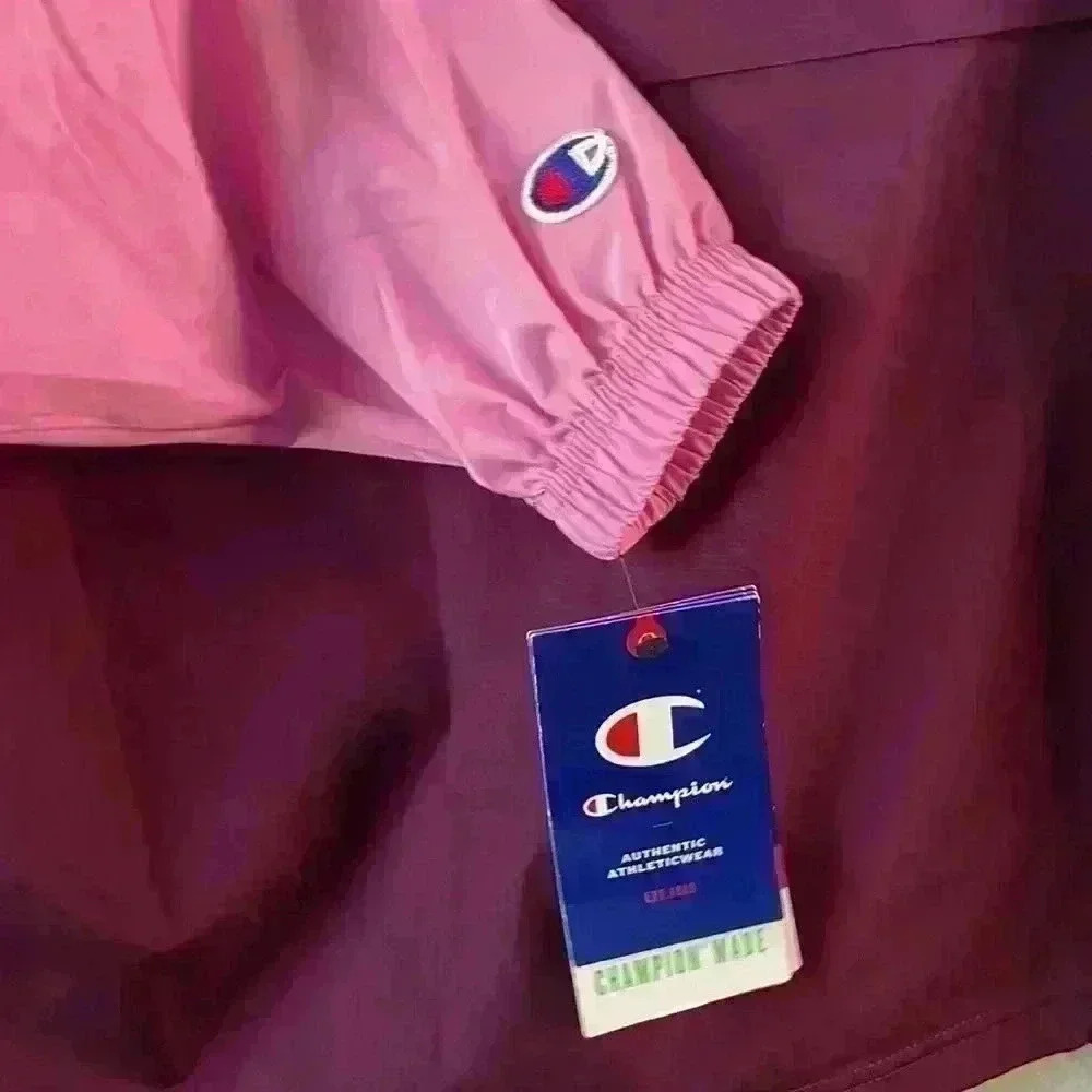 CHAMPION- NWT Champion Womens Packable Monogram Half Zip Up Hoodie Size Small - Picture 13 of 15